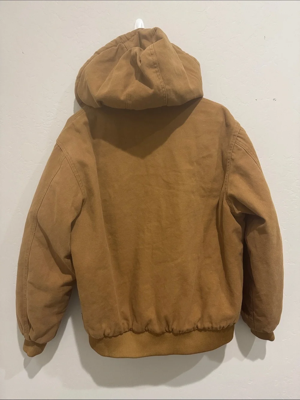 Dickies Brown Duck Insulated Hooded Work Jacket